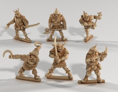 28mm Orc Soldiers slashers x6 TGM-7