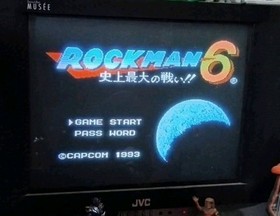 Famicom NES Game VT-502 5in1 Rockman 1,2,4,6,7 (Select + B to recharge life)