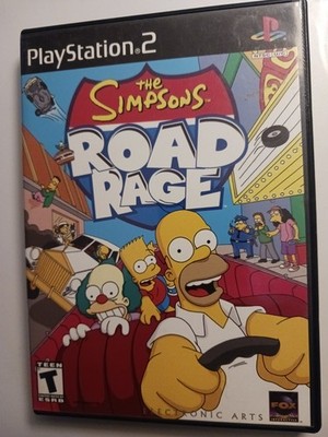 Simpsons Road Rage - Sony PlayStation 2,  Complete w/manual 
