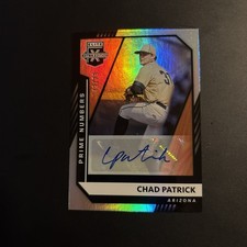 2021 Panini Elite Extra Edition - Chad Patrick #107 Signatures (AU, RC) /73
