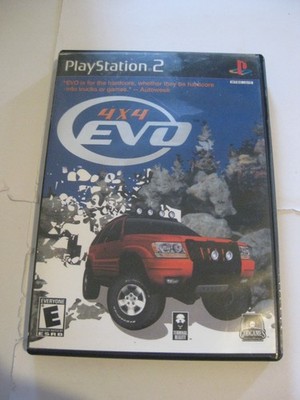 4 X 4 Evolution - Sony PlayStation 2, PS2, EVO, 4x4