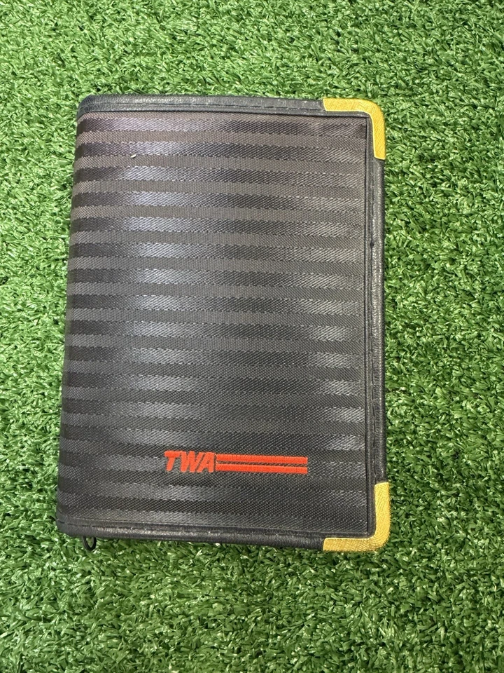 Organizador de billetera de viaje TWA de colección - Estuche con cremallera con bloc de notas y bolígrafo Foto 2 de 2