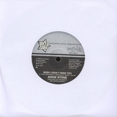 Angie Stone - Wish I Didn't Miss You / Hex Hect (Vinyl 7'' - 2015 - UK - Reissue)