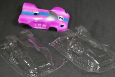 Tyco HO Slot Car Parts - 440x2 Wide-Pan TOMAHAWK Clear Lexan Body Lot of 2