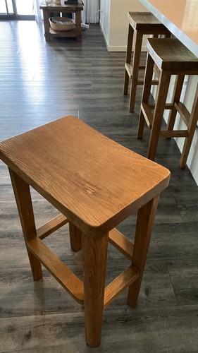 bar stools X 3 - Picture 3 of 4