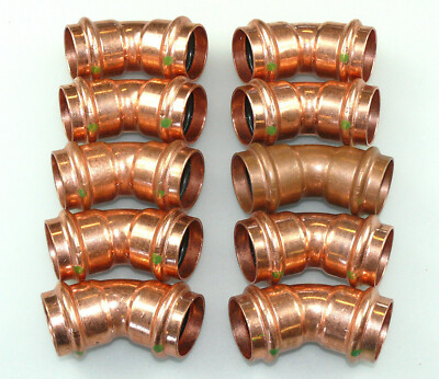 10x VIEGA PROFIPRESS BOGEN 28 MM x 45° I.I FITTING PRESSFITTINGS SANPRESS 292362