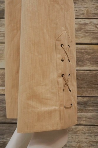 BIANCA Size 8 Summer Blouse and Pants Suit Tank Top Champagne BEIGE - Picture 9 of 11