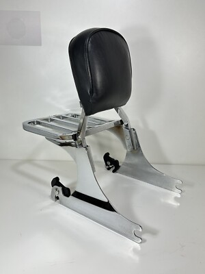Véritable Harley-Davidson dossier passager amovible Sissy Bar avec