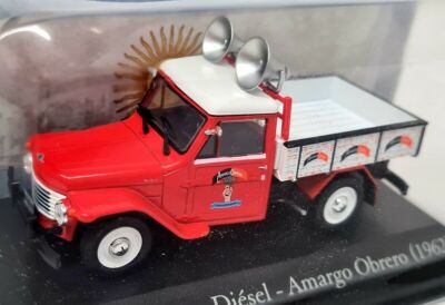 Altaya 1/43 - Iame Rastrojero Diesel 1962 Pickup Truck Blister Packed Model Car