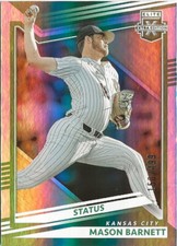 2022 Panini Elite Extra Mason Barnett Status RC 150/499 Kansas City Royals