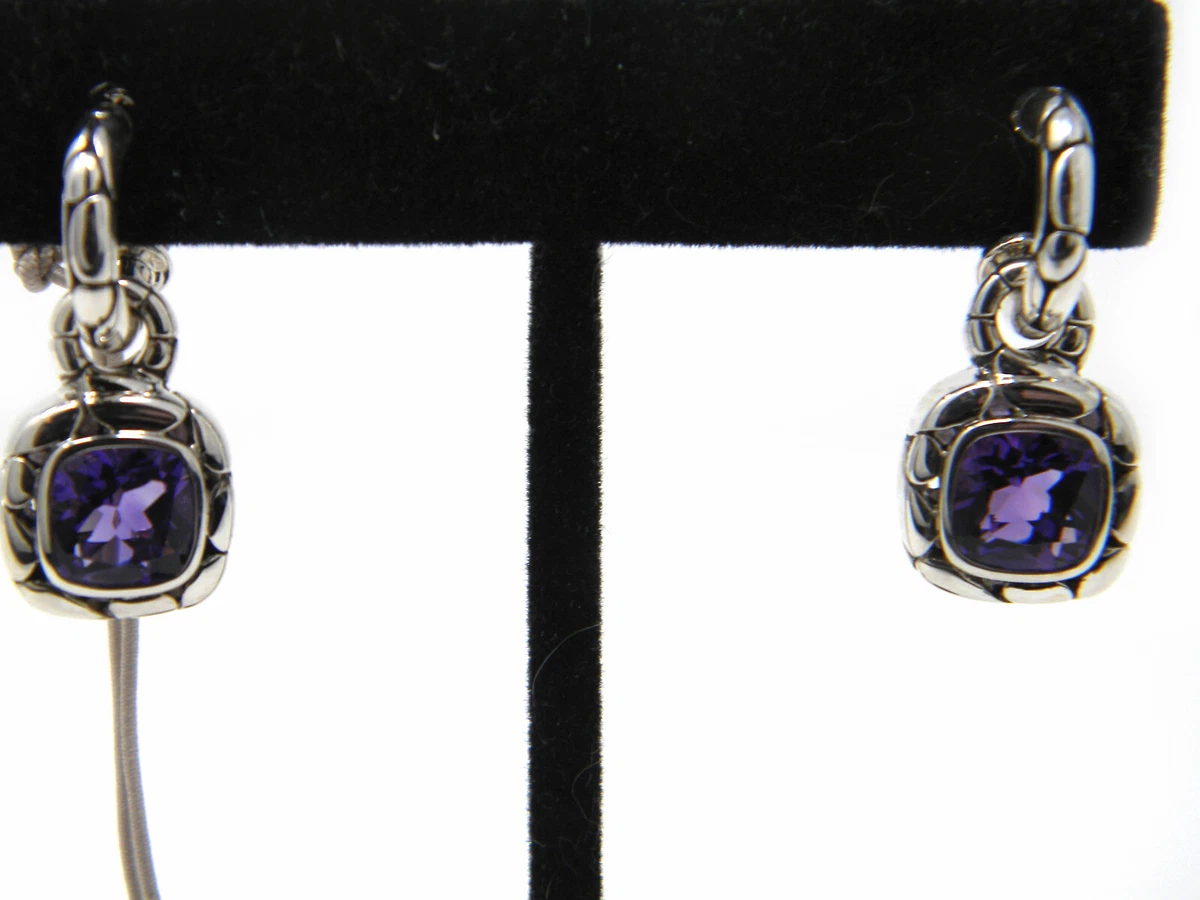 John hardy sale amethyst earrings