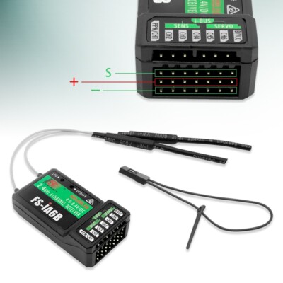 Flysky FS-iA6B Receiver 6-CH for Flysky FS-i4 FS-i6 FS-i6X FS-i10