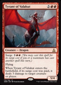 Tyrant of Valakut - Foil x1 - Oath of the Gatewatch - NM-Mint, English - Oath of