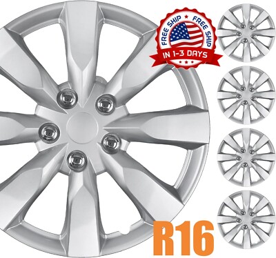 Cubiertas De Ruedas 16 Cubiertas De Cubo Ford, Honda, Hyundai, Kia, Mazda, ...