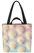 Borsa conchiglie spiaggia conchiglia spiaggia mare nuoto bagno rosa turchese Ibiza