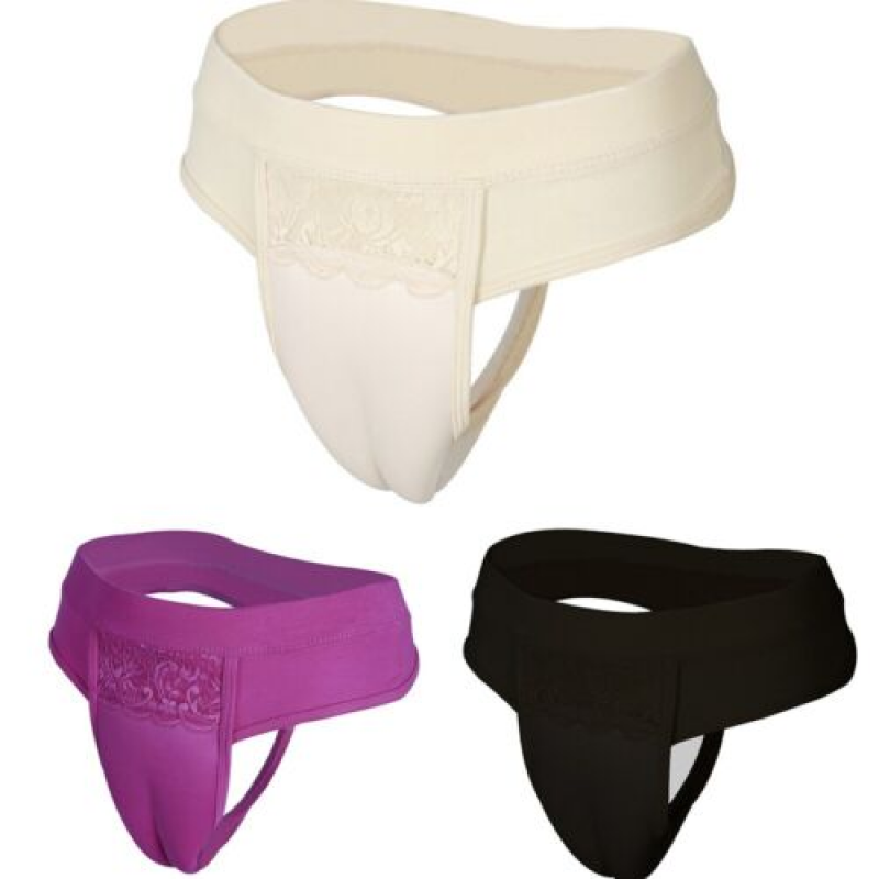 Men Briefs Universal Thong Transgender Transvestite Underwear Hiding Gaff