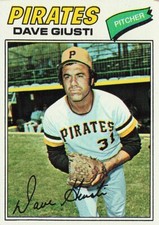 Dave Giusti 1977 TOPPS Baseball Card #154