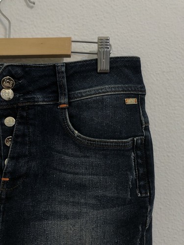 ICEBERG Gonna minigonna jeans denim Tg 40 - Picture 3 of 12