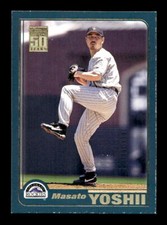 2001 Topps Employee #431 Masato Yoshii - EX EXACT SCAN /150