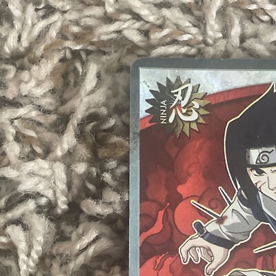 Sasuke Uchiha- Open Your Eyes - Diamond Foil 026 - RARE 2002