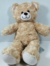 Build-A-Bear Teddy Bear Light Brown 17" Fuzzy Stuffed Animal Plush