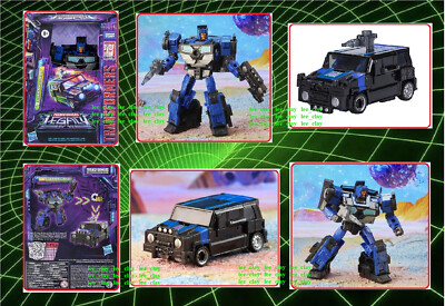 Transformers Legacy Deluxe Class Crankcase NEW! BLUE/BLACK OFFROAD SUV