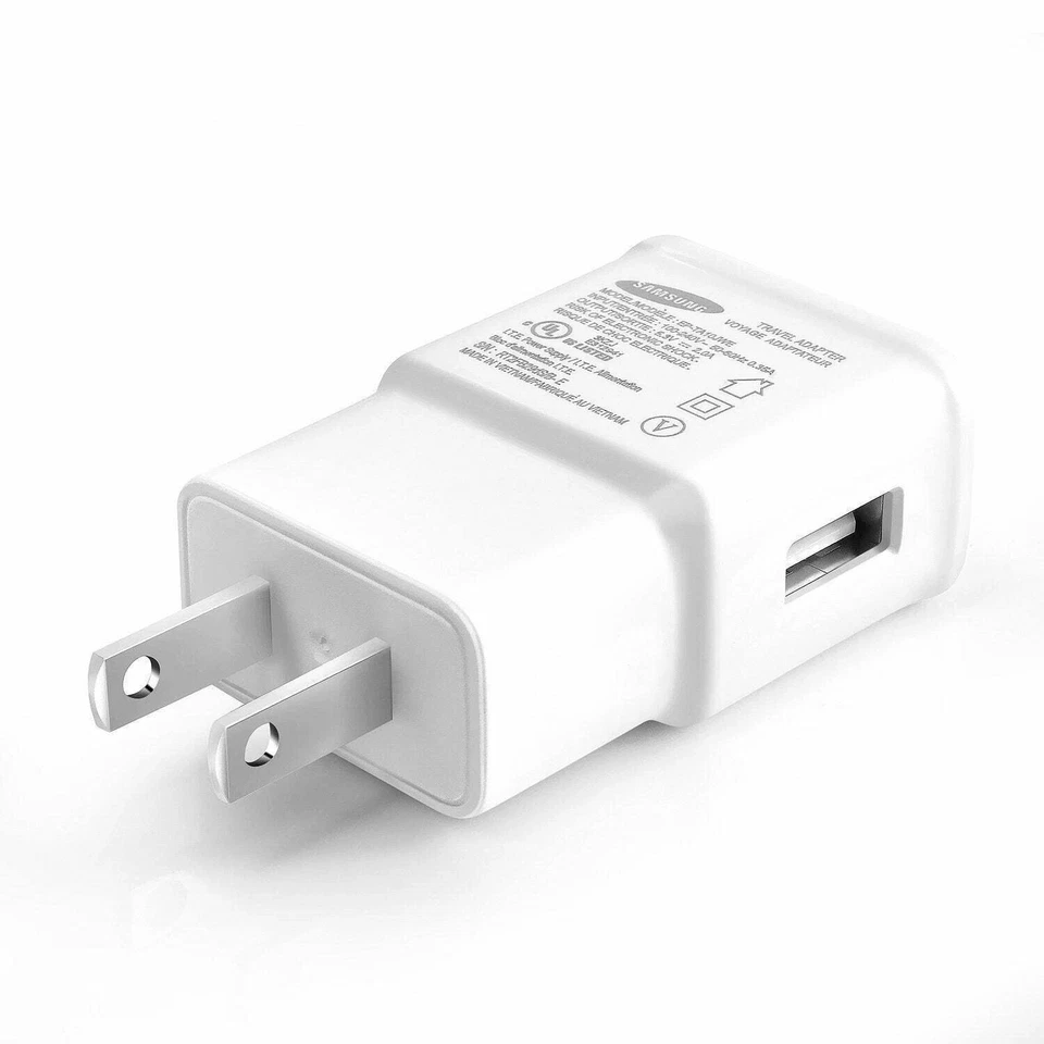 Cargador de pared rápido original Samsung Galaxy S8 S9 Plus Note 8+ y cable USB tipo C Foto 2 de 4