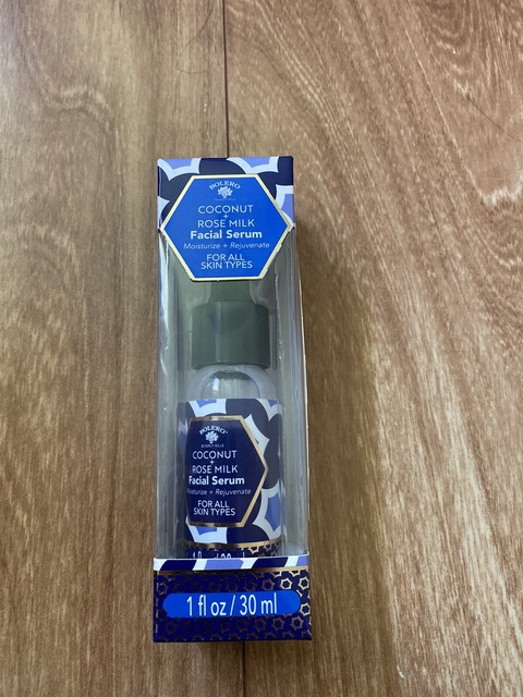 bolero coconut and rose oil face serum