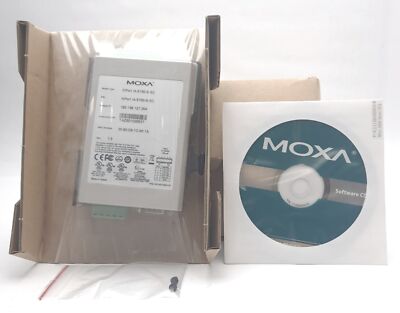 Moxa NPort IA-5150-S-SC Serial Device Server, 12-48VDC Input, 555mA @ 12VDC