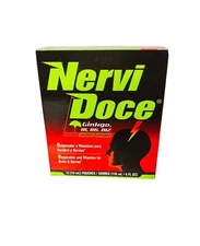 Nervidoce Multivitamin 12 Count Pouches - with Ginkgo Biloba and B Complex