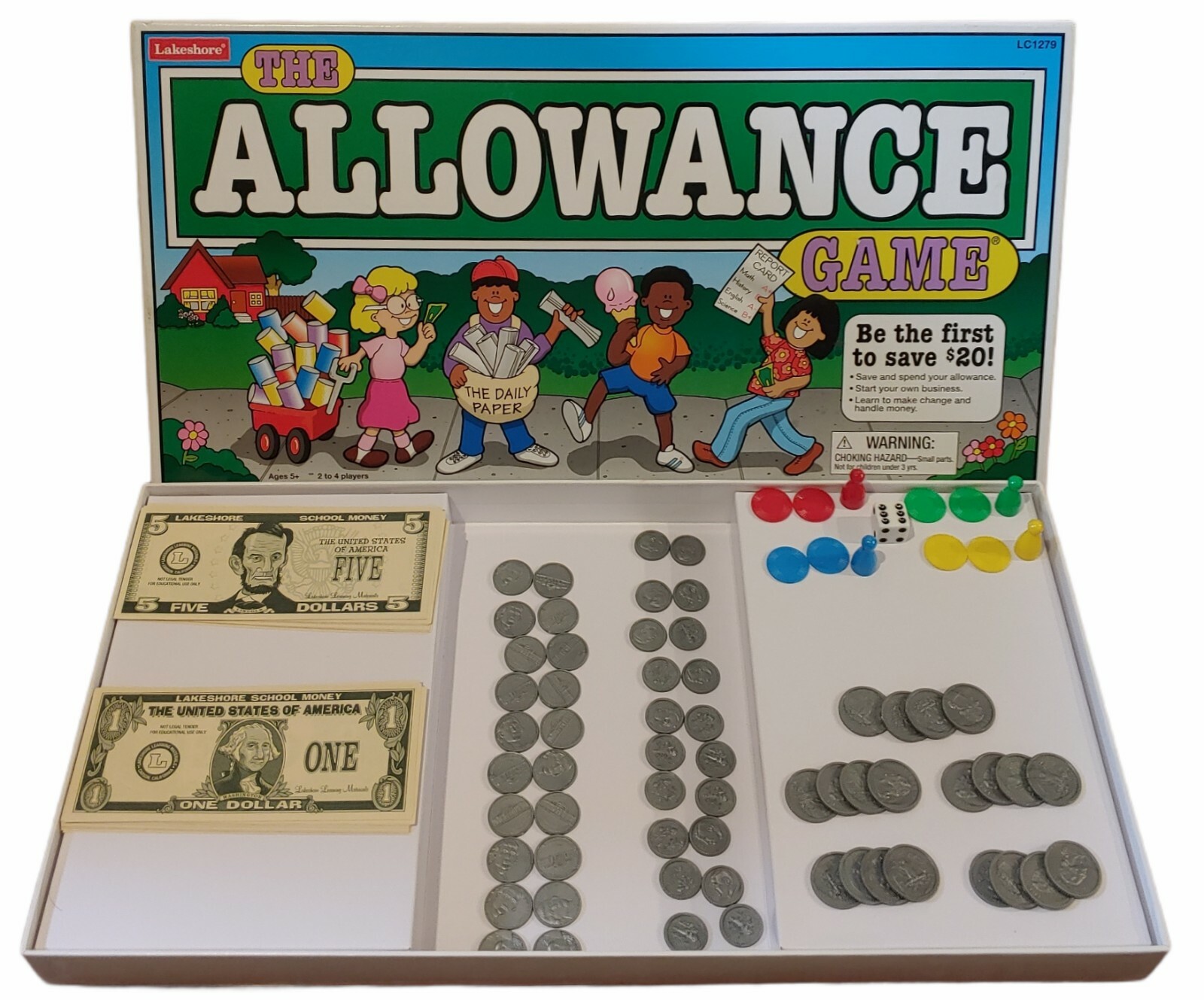 The Allowance Game by Lakeshore | eBay