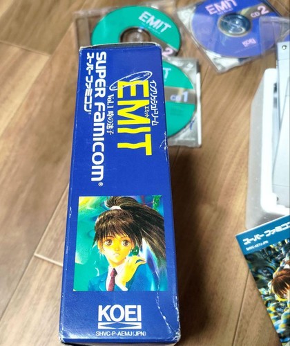 EMIT Vol. 1, 3 for Nintendo SNES super famicom cartridge Koei japan near mint - Picture 4 of 16