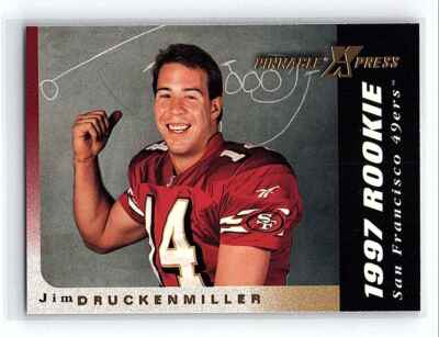 INTER 100周年 #9 CRUZ 1997 Pinnacle X-Press Rookie Jim Druckenmiller San Francisco