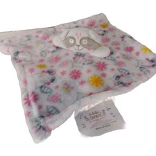 Le Bebe Favorite Racoon Lovey Baby Blanket Security Pink White Gray 2022 Toy