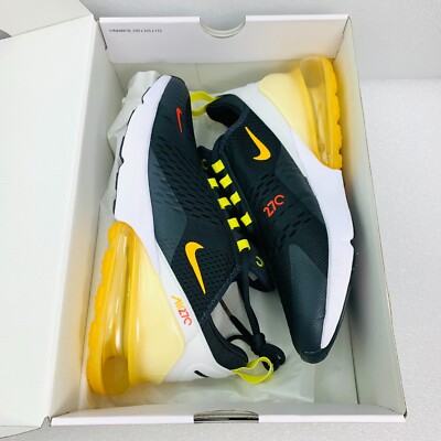 NIKE Air Max 270 Black Gold DO5849-001 Sneaker Shoes - Men display picture 1