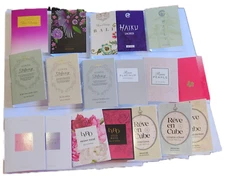Avon Women Cologne Samples -Far Away, Rare Pearls, Haiku, Imari, Ginza, LYRD,