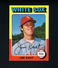 Jim Kaat 1975 Topps (HOF) Chicago White Sox #243 NM
