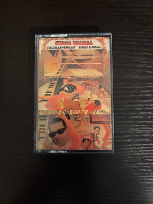 STEVIE WONDER FULFILLINGNESS' FIRST FINALE Cassette Tape 1974 Funk Soul Rare