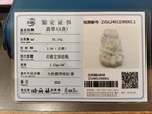 Cert'd Natural Type A Lavender Green Jadeite Jade Big Dragon Pendant 0011. Teste — photo 6