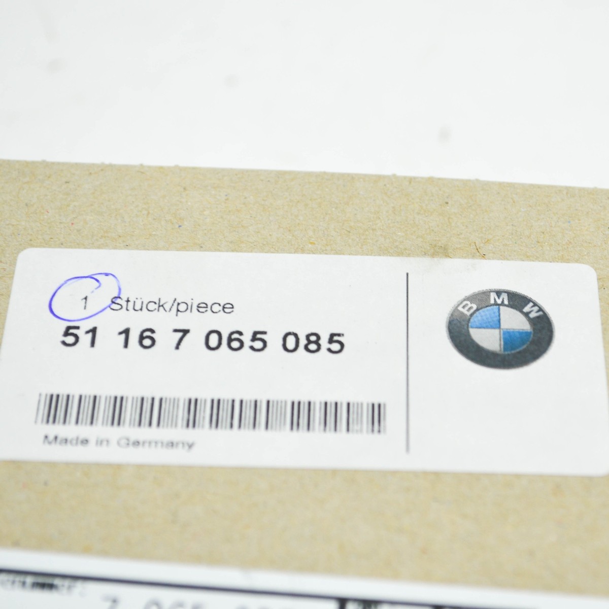 BMW 5 E60 Left Door Wing Mirror Heated Glass 51167065085 7065085  