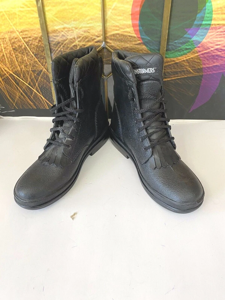 Botas de cuero negras DURANGO para mujer talla 9 - estilo 1000 Foto 4 de 4