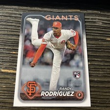 2024 Topps Update US-53 Randy Rodriguez San Francisco Giants Rookie