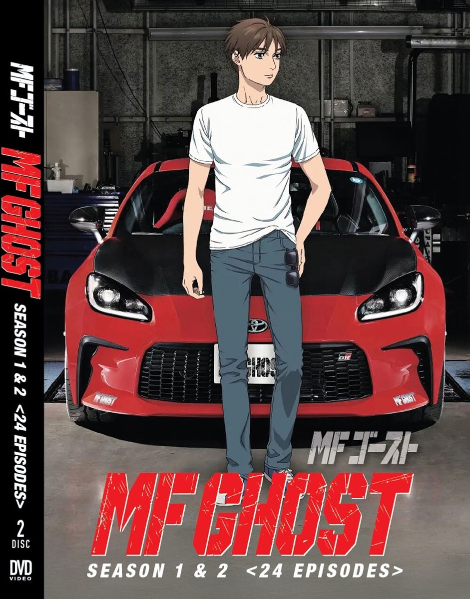 ANIME* DVD MF GHOST 极速车魂 SEASON 1-2 VOL.1-24 END ENGLISH