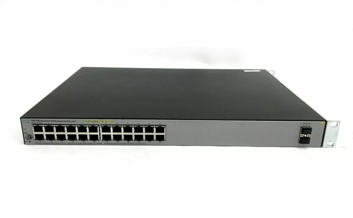 HP JL385A 1920S 24G PoE+24 Port PoE+ Gigabit Switch - 1YEAR WARRANTY - FAST SHIP
