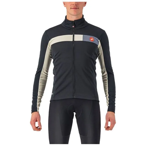 CASTELLI MEN MORTIROLO 6S GORE-TEX JACKET CYCLING JERSEY FLEECE TOP SIZE M,L