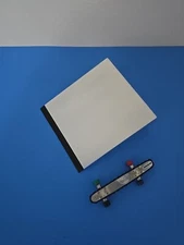 2020 Bonkers Toy Co. Braille Miniature Skateboard And Ramp Toys