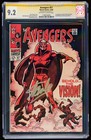 Avengers #57 CGC NM- 9.2 Stan Lee Signature Series 1st Visio