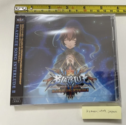 BLAZBLUE: CHRONO PHANTASMA SONG INTERLUDE II CD DISC SPECIAL GAME SOUND TRACK