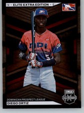2023 Elite Extra Edition Baseball #182 Diego Ortiz Dominican Prospect