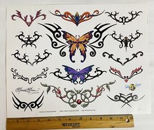 Vintage- Tattoo Johnny 9 sheets 2005 TT-11 through TT-19. Artist: Monica Moses